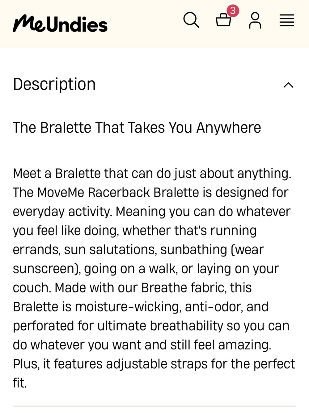 MeUndies Burgundy Wireless MoveMe Racerback Bralette with Black Straps - Picture 11 of 12